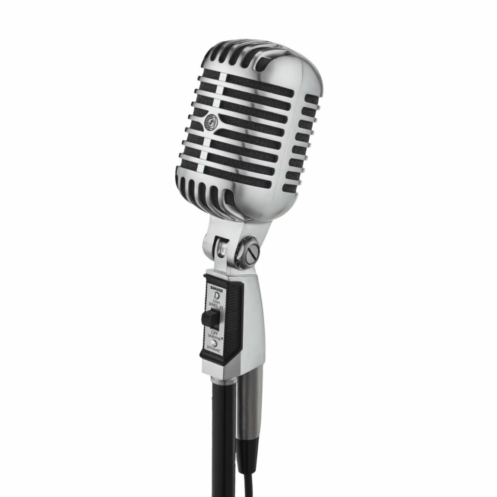 Microphone SHURE 55SH SERIES II tête de mort