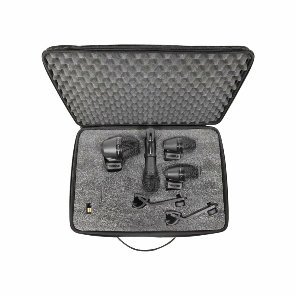 Kit 4 microphones batterie PG Alta – L’ensemble essentiel PGADRUMKIT4