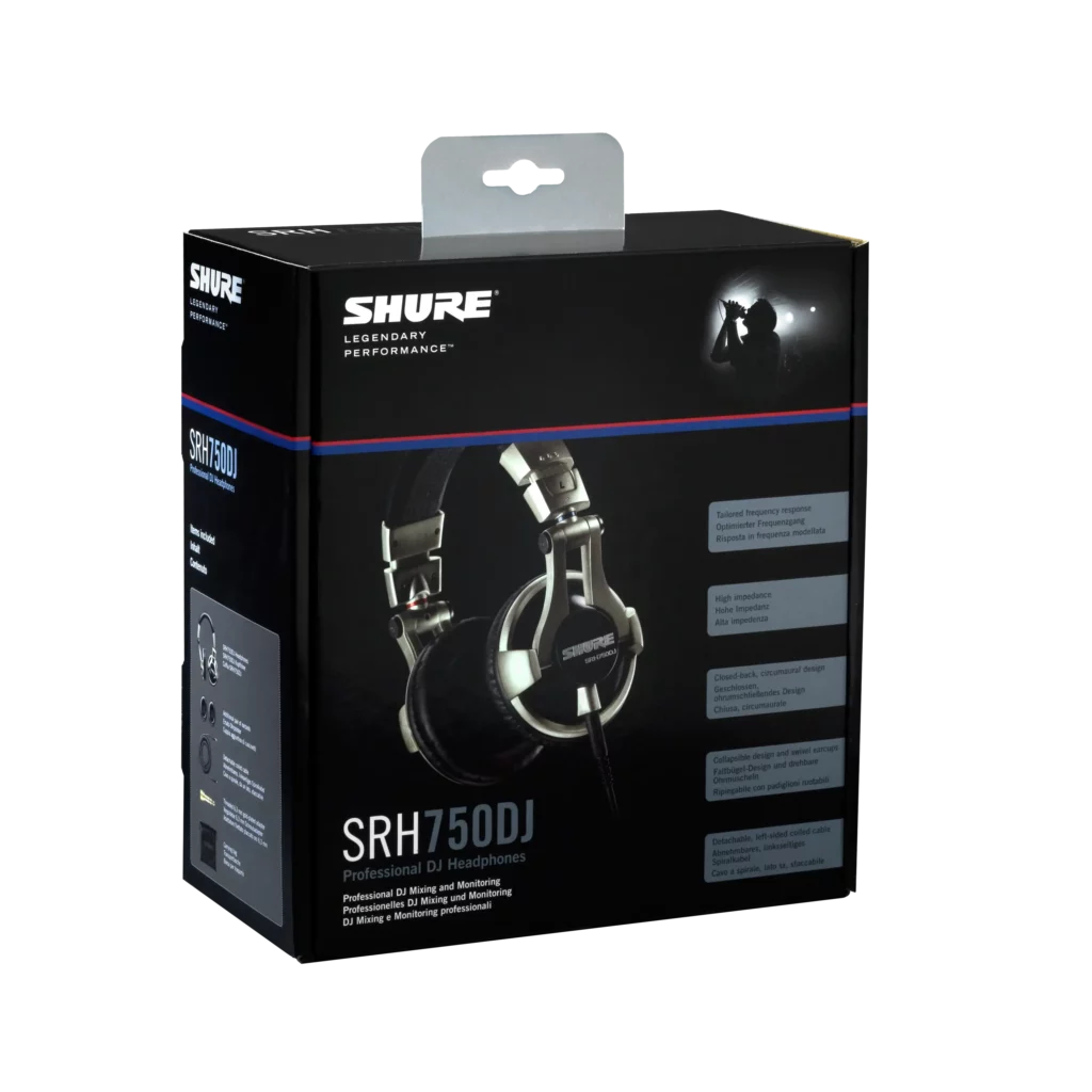 Casque SRH750DJ pour DJ professionnel - SRH750DJ-E