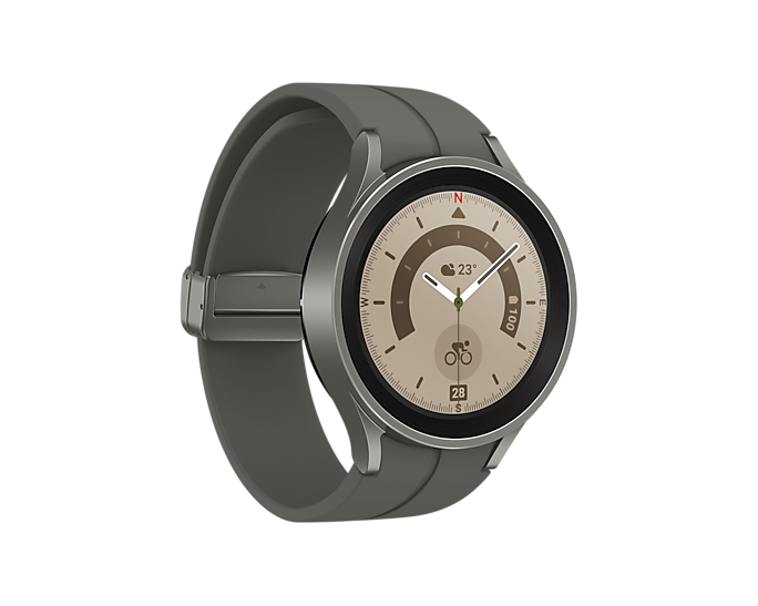 Montre connectée Galaxy Watch5 Pro Bluetooth (45mm) Gris titane - SM-R920NZTAMEA