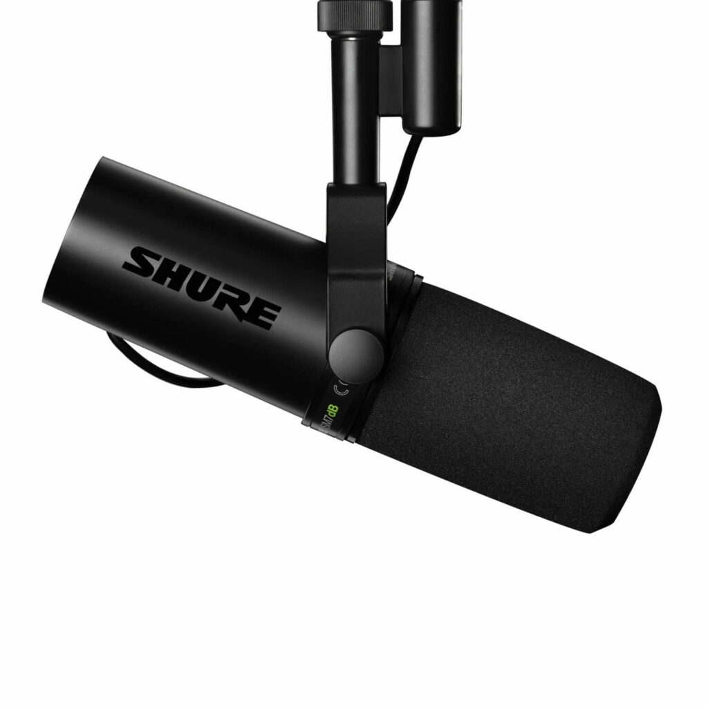 Shure SM7DB - Microphone dynamique pour la voix avec préampli intégré