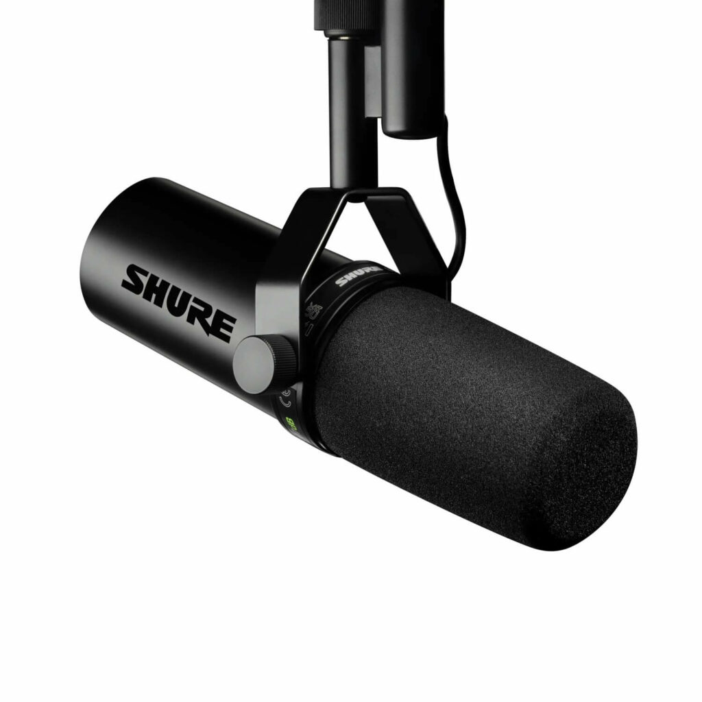 Shure SM7DB - Microphone dynamique pour la voix avec préampli intégré