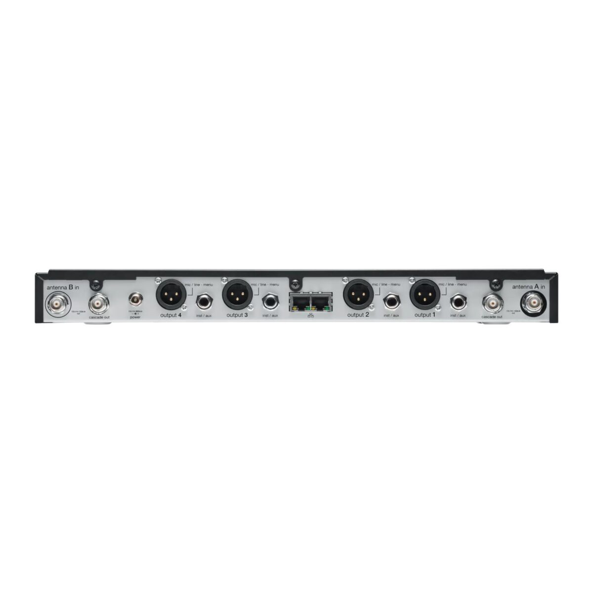Récepteur numérique Sans Fil 4 canaux Shure SLXD4Q+E=-G65